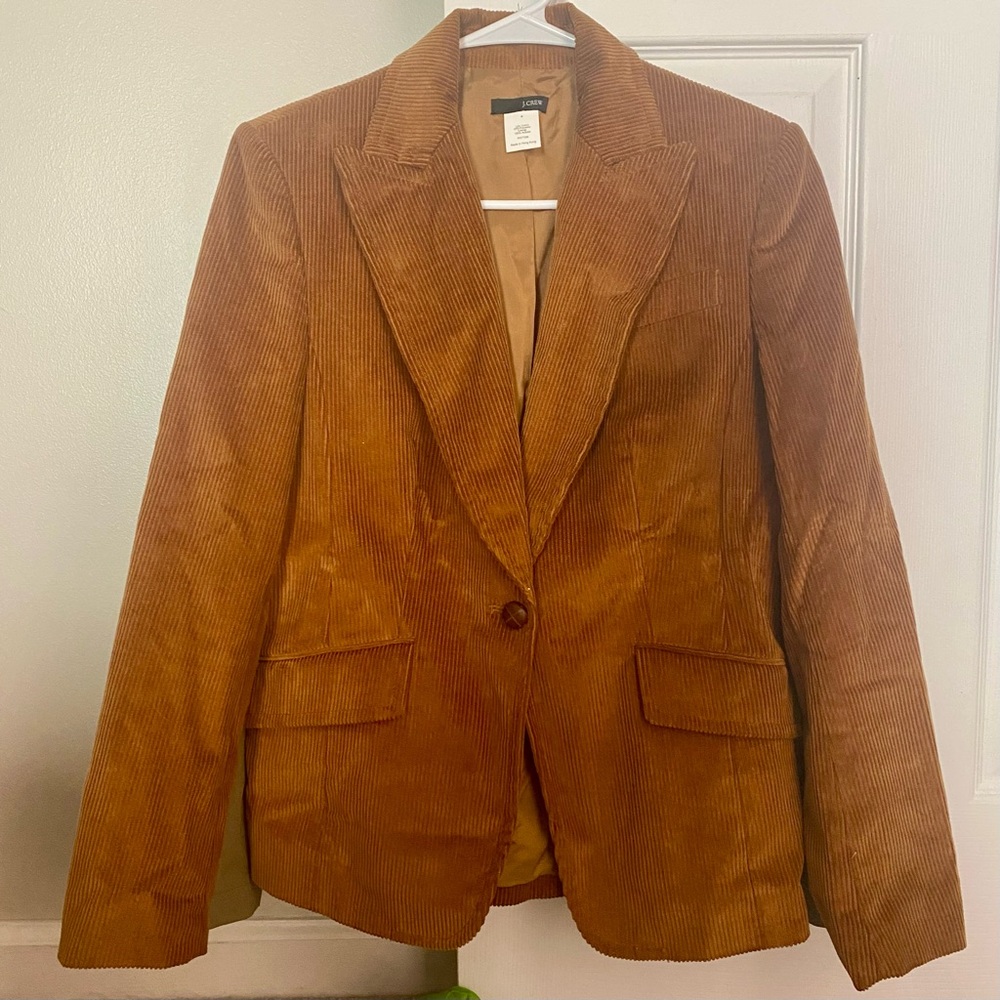 Brown Corduroy Blazer Size 4